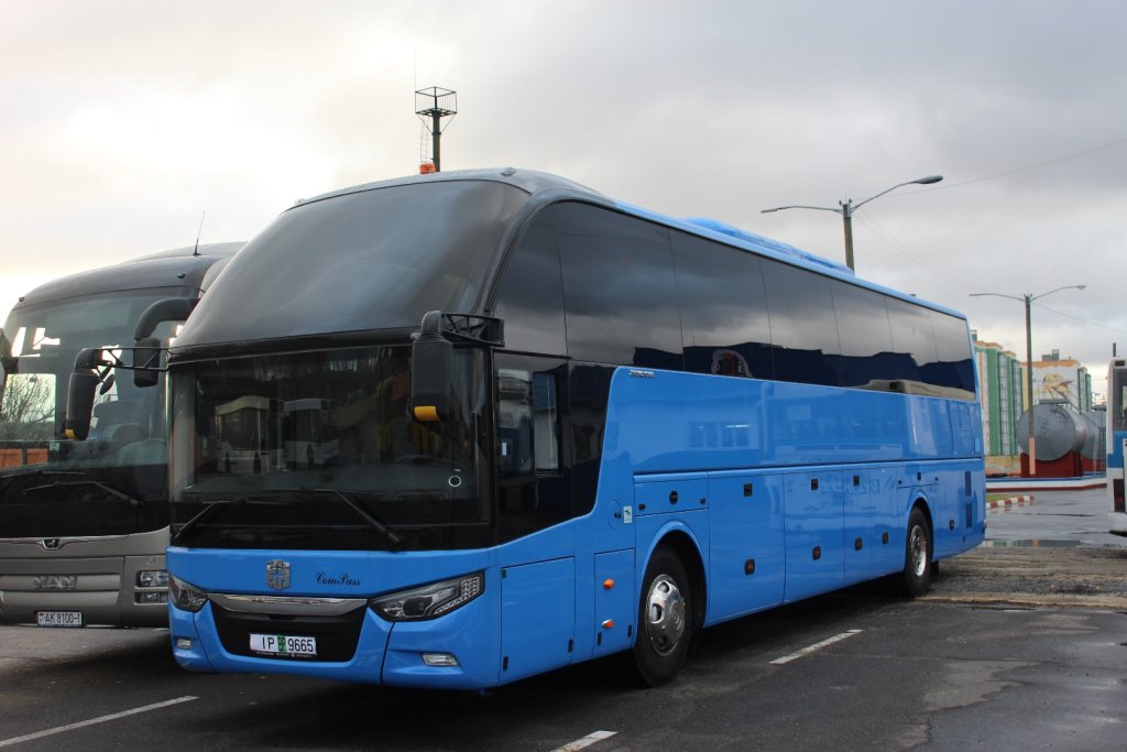 Пинский автобусный парк пополнился новым автобусом китайского производства