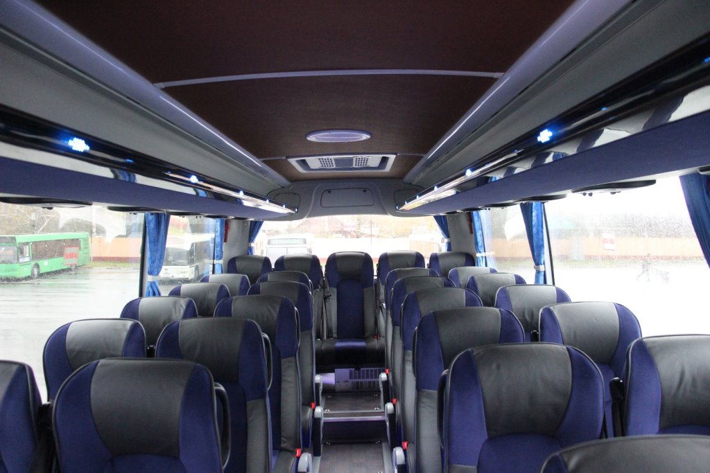 Пинский автобусный парк пополнился новым автобусом китайского производства