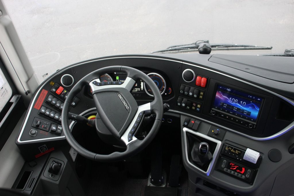 Пинский автобусный парк пополнился новым автобусом китайского производства