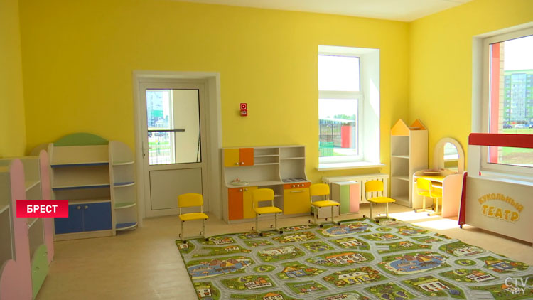 В Бресте открывают детский сад №8. Смотрите, что там будет