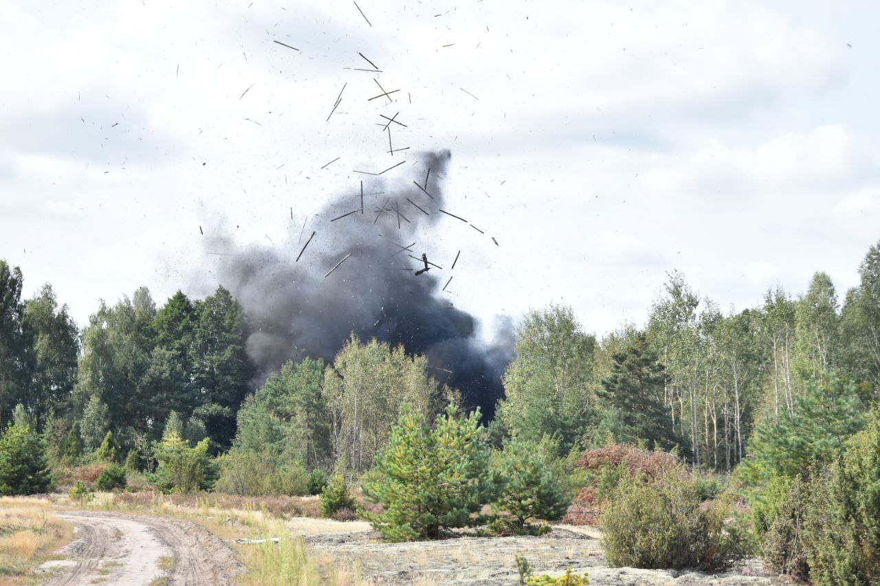 Десантники осуществили подрыв моста через Прилукский канал на полигоне «Брестский»