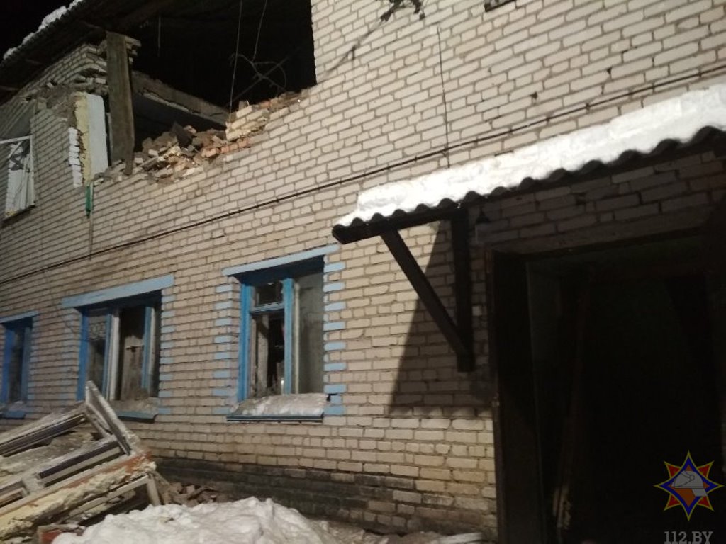 Стали известны подробности инцидента в Полоцком районе, где в жилом доме прогремел взрыв