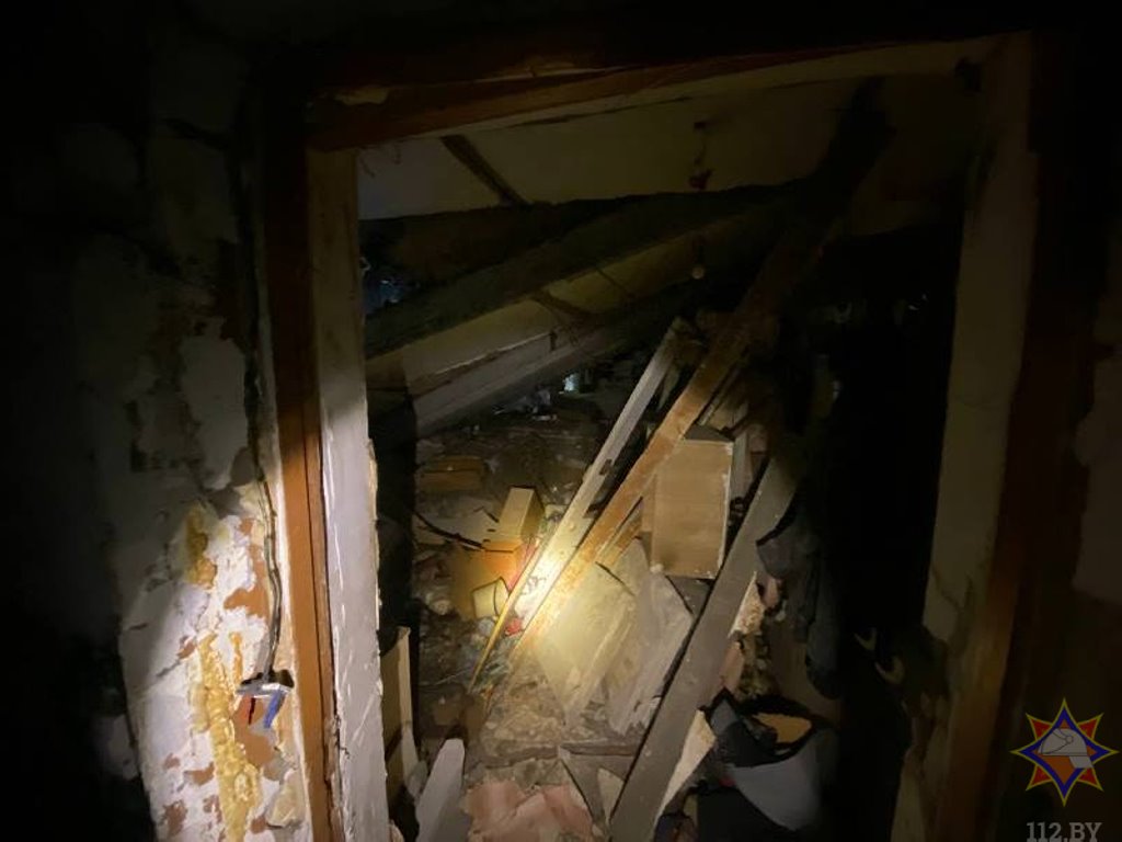 Стали известны подробности инцидента в Полоцком районе, где в жилом доме прогремел взрыв