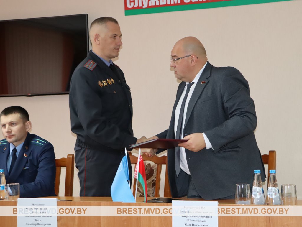 У милиции Жабинковского и Ивановского районов новые руководители