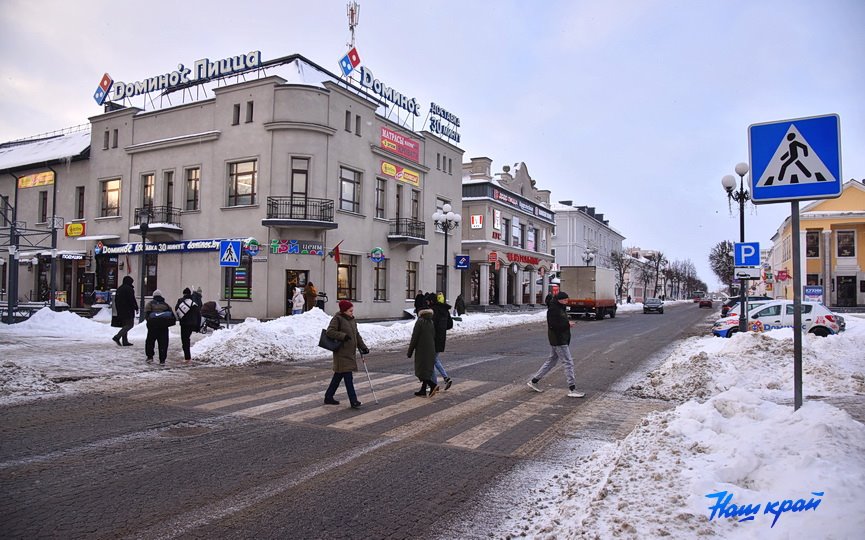 В Барановичах ул. Советская становится пешеходной