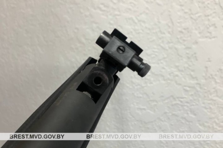 Брестчанин похитил пневматическую винтовку у своего знакомого