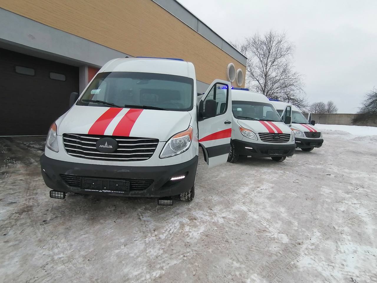 В Бресте в 2023-м автопарк машин скорой помощи пополнился 12 новыми авто
