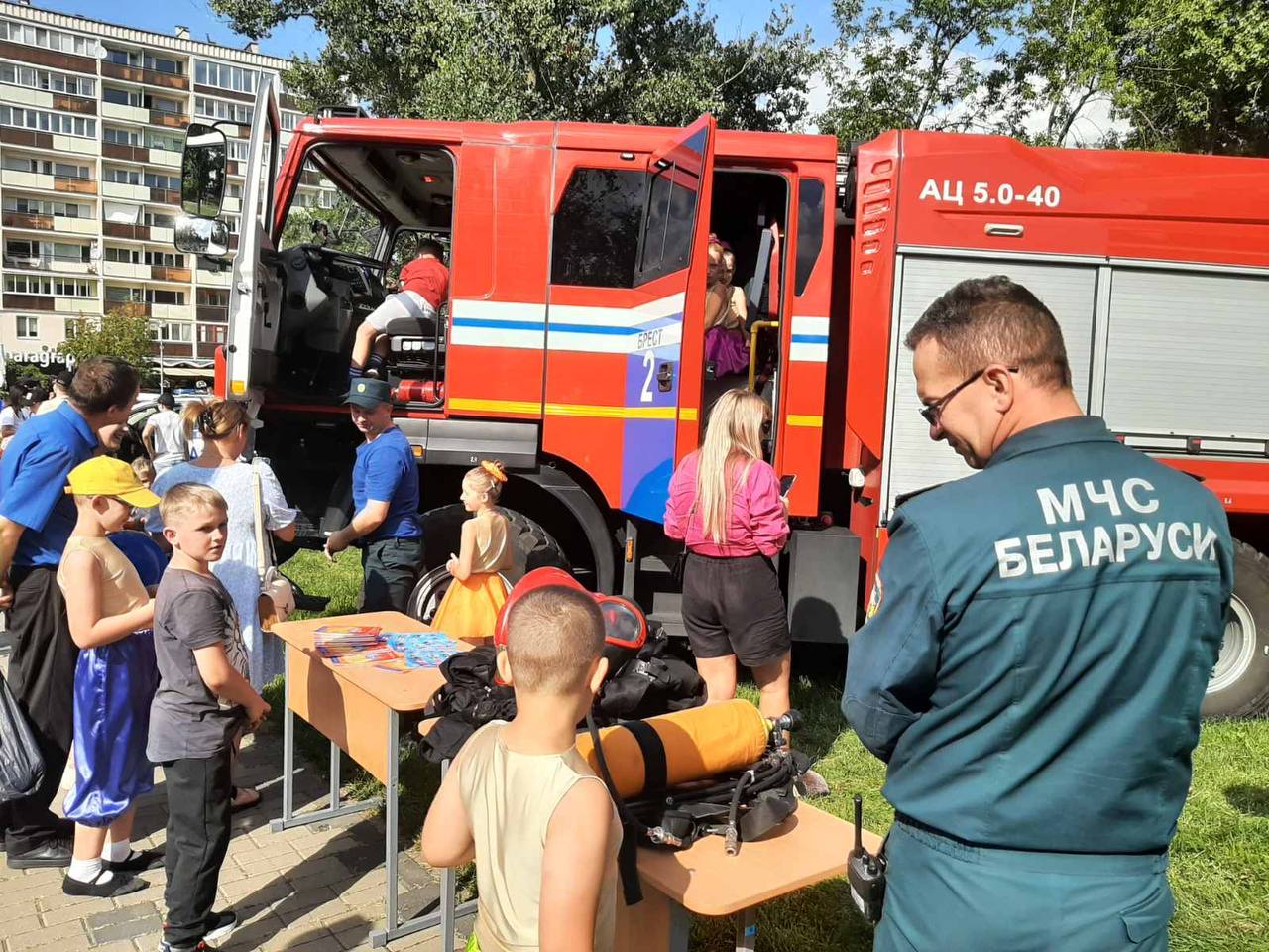 На Набережной Бреста прошел праздник «Веселый звонок»
