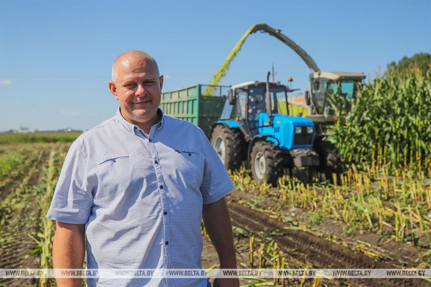 В Малоритском районе довольны урожаем кукурузы