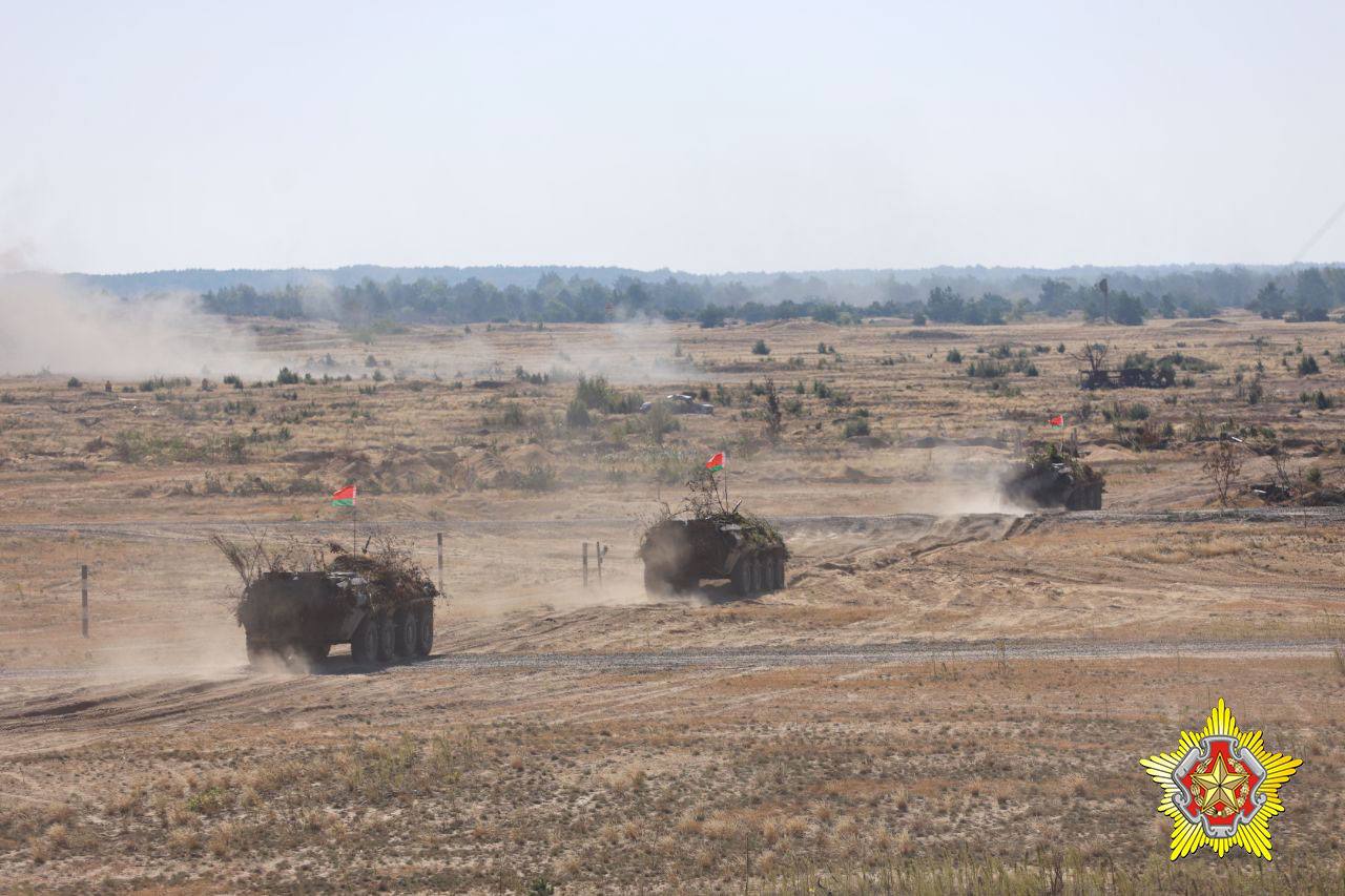 На полигоне Брестский проходит итоговый розыгрыш маневров совместного оперативно-стратегического учения «Боевое братство – 2023»