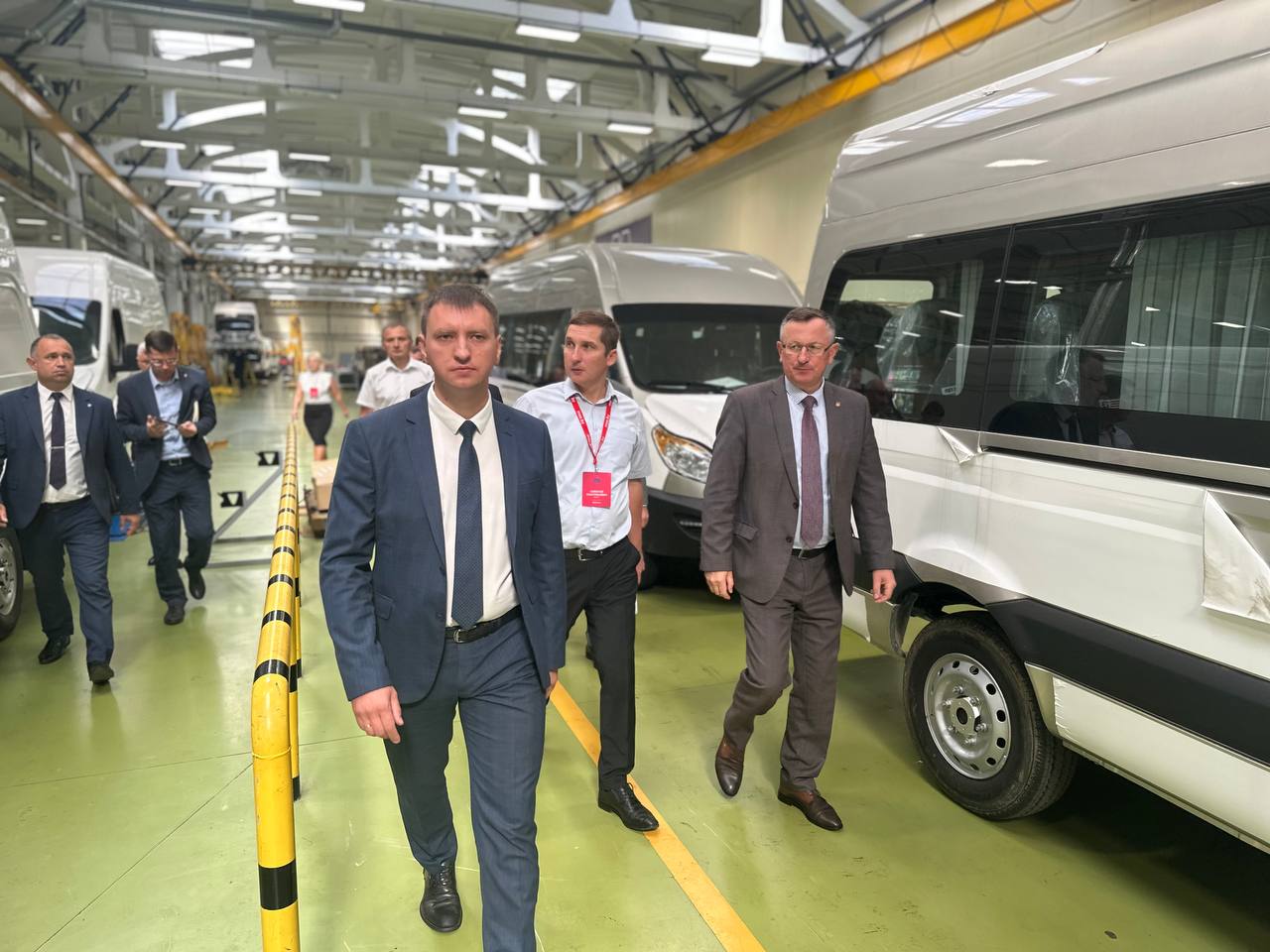 Заместитель министра промышленности Беларуси Александр Ефимов посетил Брест