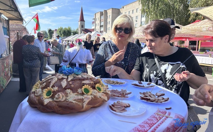 Ганцевичи встречают областные Дожинки