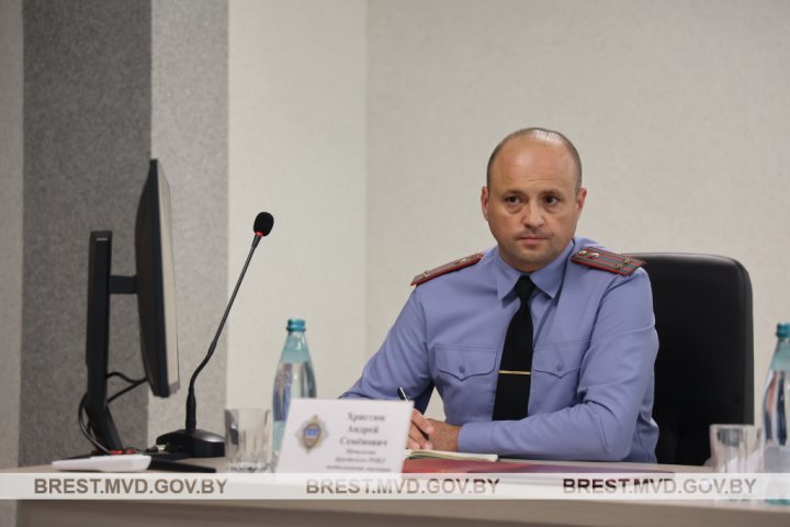 Андрей Христюк - новый руководитель Брестского РОВД
