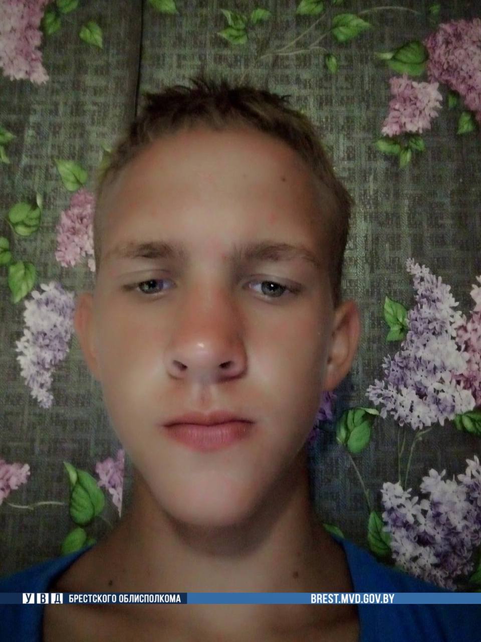 В Кобринском районе подросток ушел из дома в неизвестном направлении и до настоящего времени о его местонахождении ничего не известно