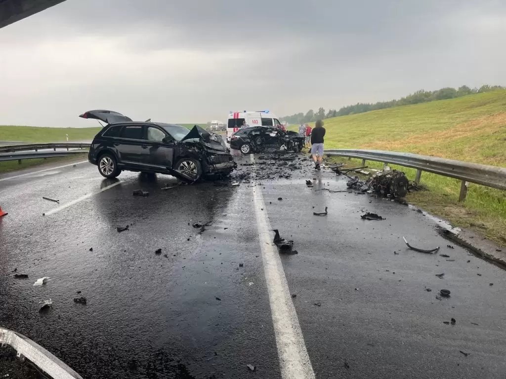 Смертельное ДТП произошло на трассе Р23 Минск — Микашевичи