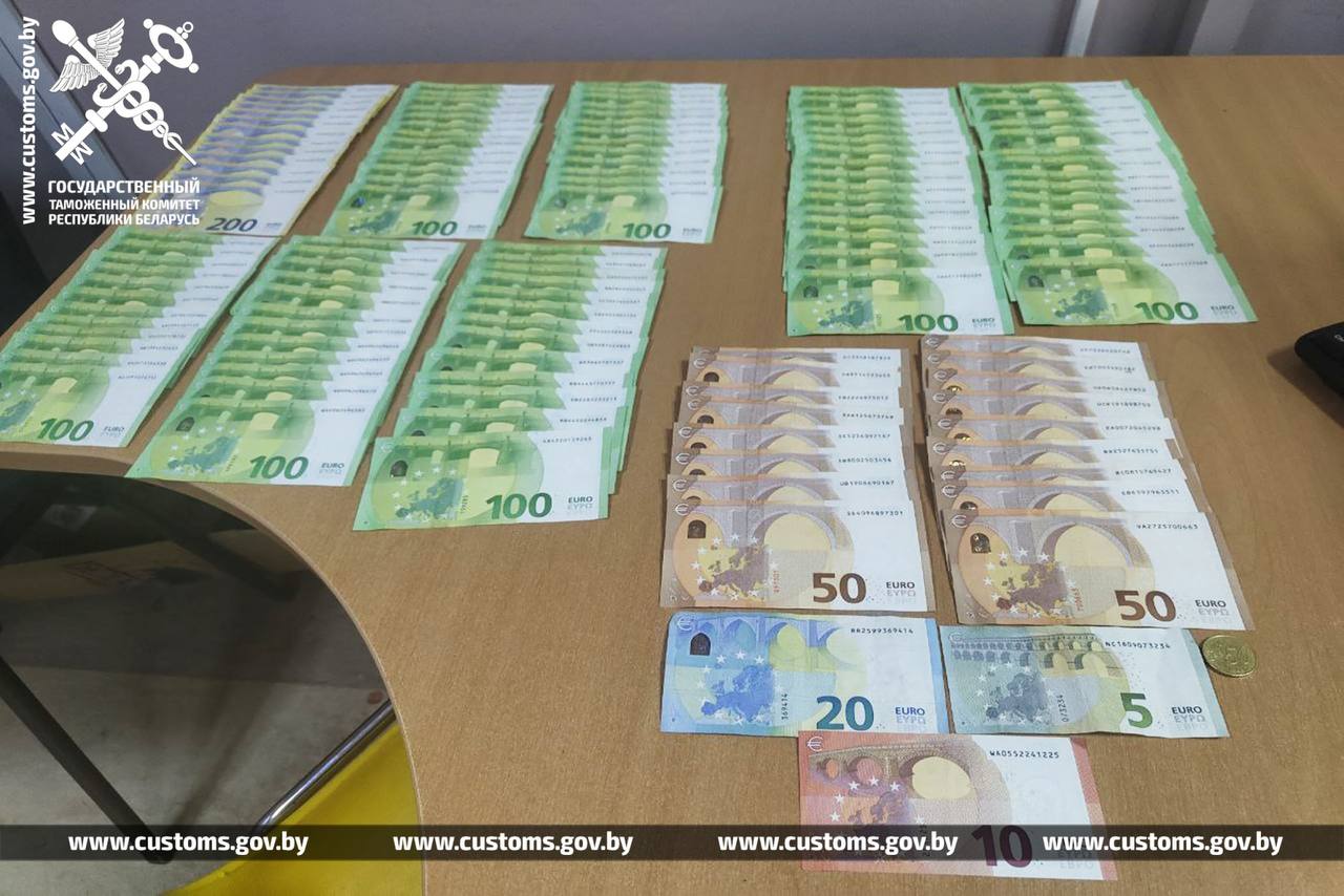 Брестские таможенники с начала года более 420 раз предотвратили незаконный вывоз валюты за границу
