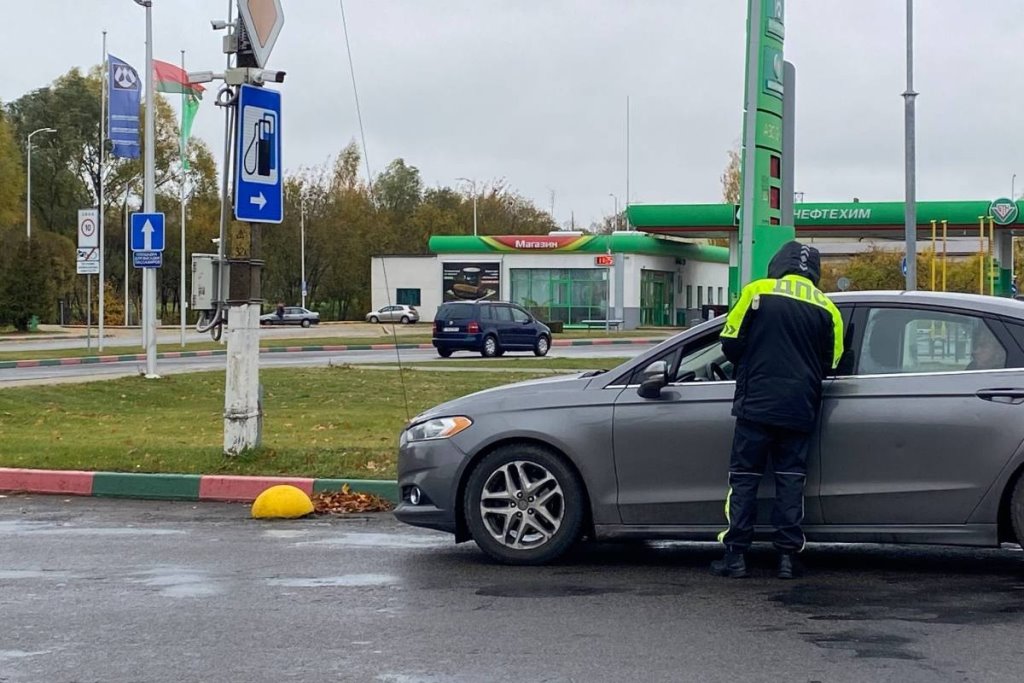 ГАИ рассказала о результатах рейдов на АЗС