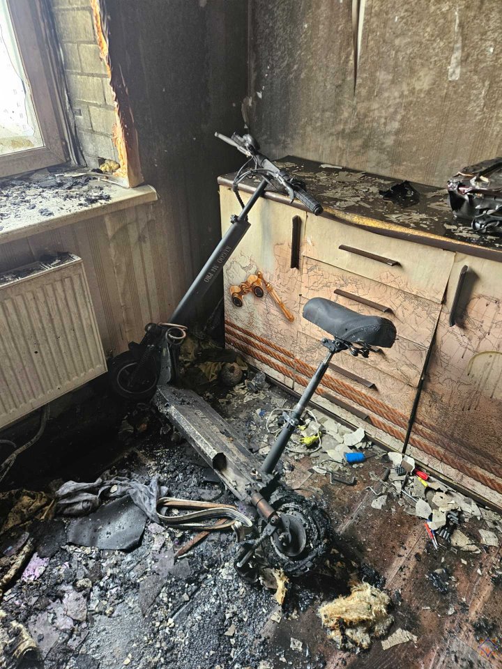 В Могилеве из-за электросамоката случился пожар в квартире
