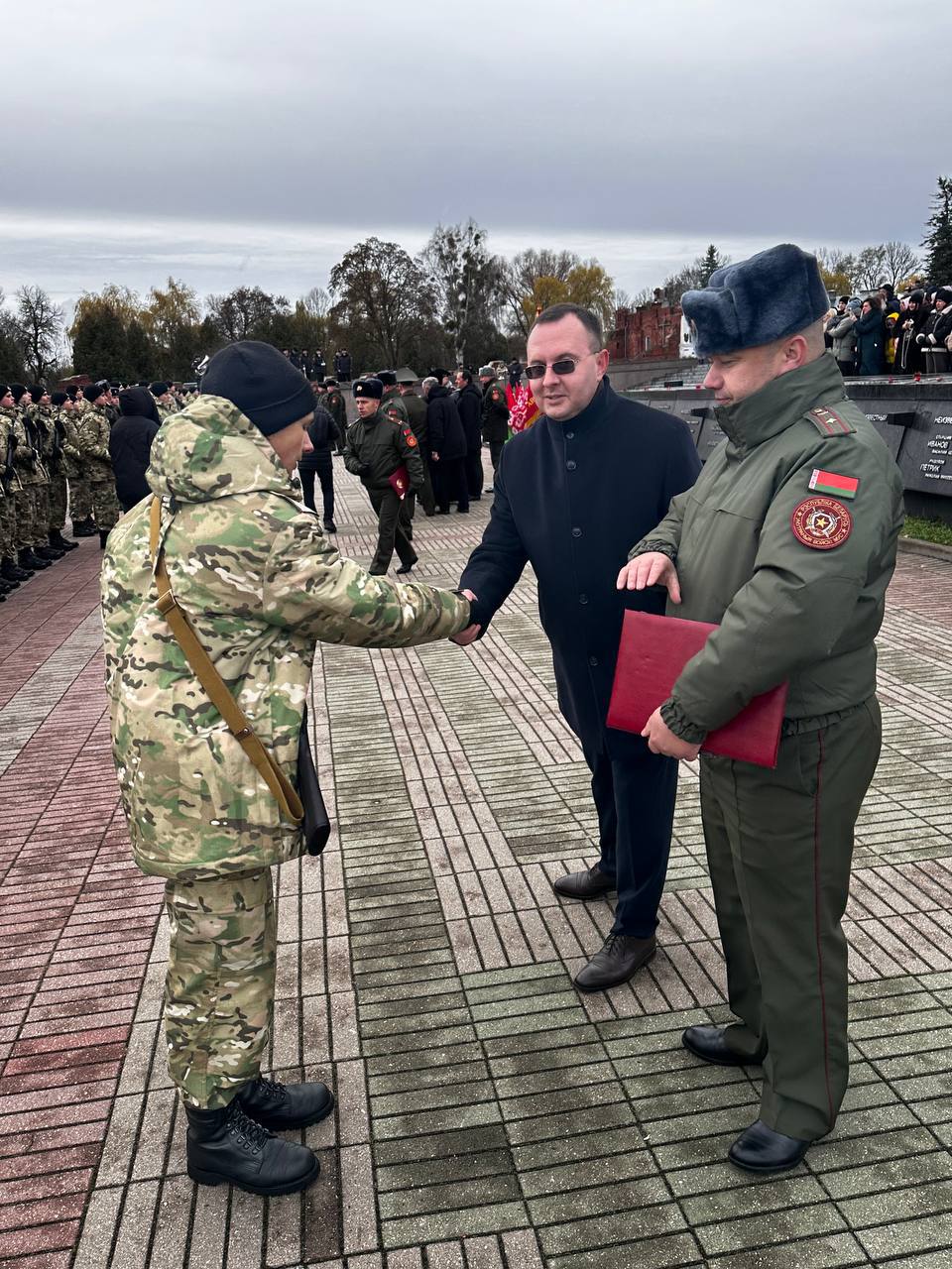 Новобранцы приняли присягу в Брестской крепости