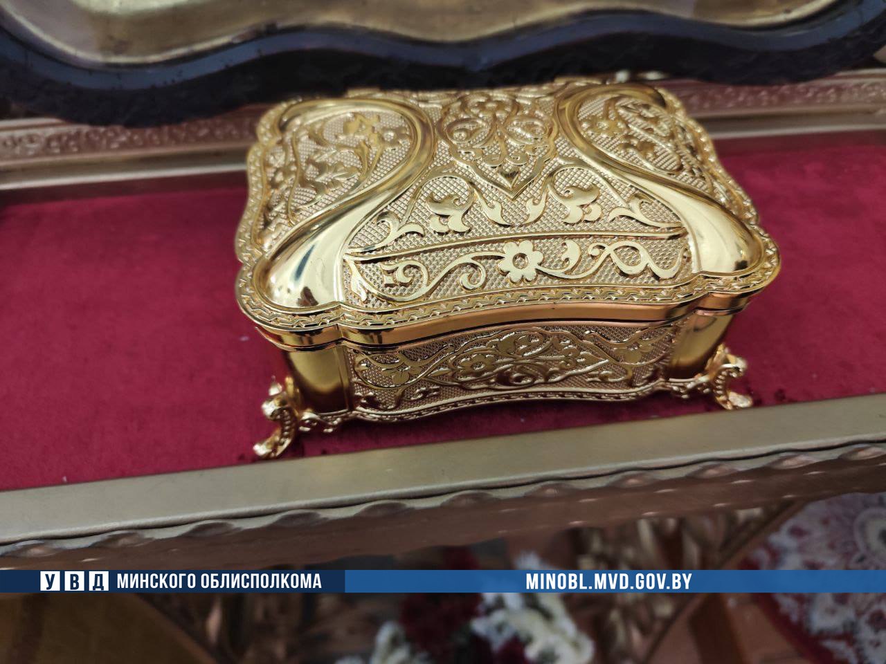 В белорусском храме украли ковчег с мощами