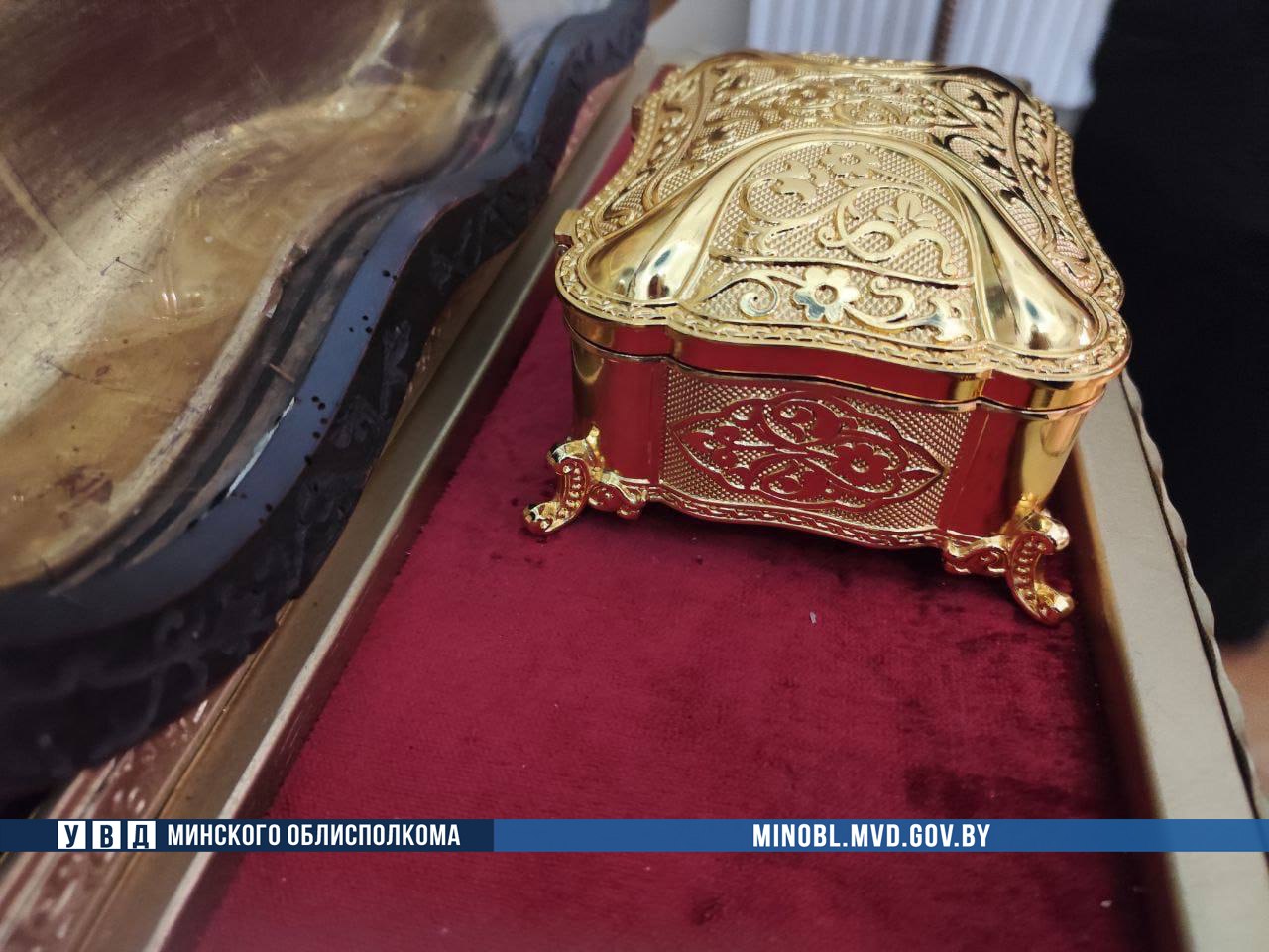 В белорусском храме украли ковчег с мощами