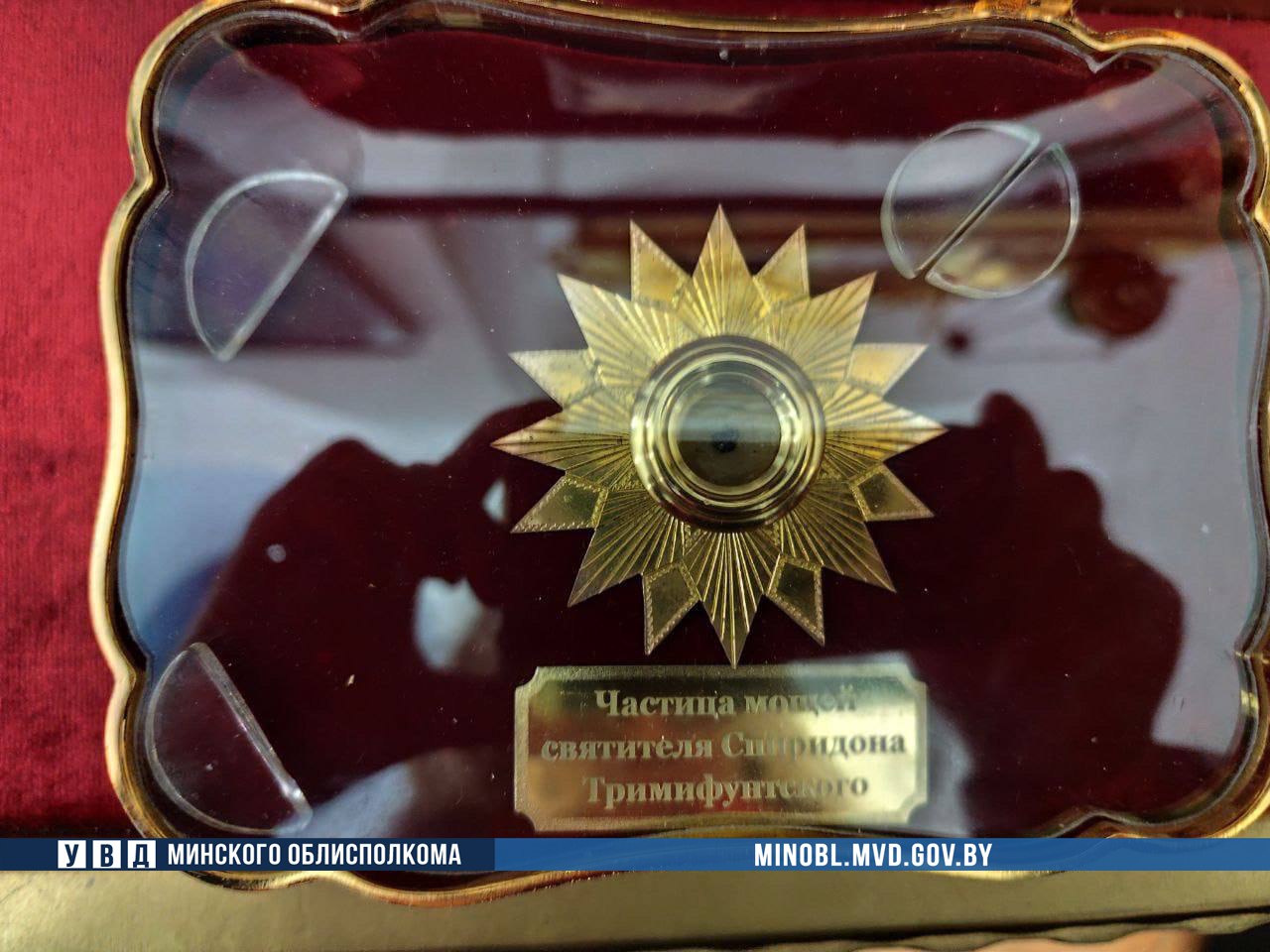 В белорусском храме украли ковчег с мощами