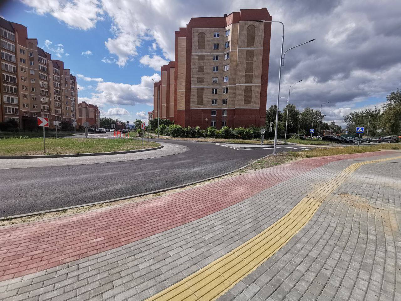 Прощай, старый перекрёсток — на переулке Брестских дивизий появилось кольцо!