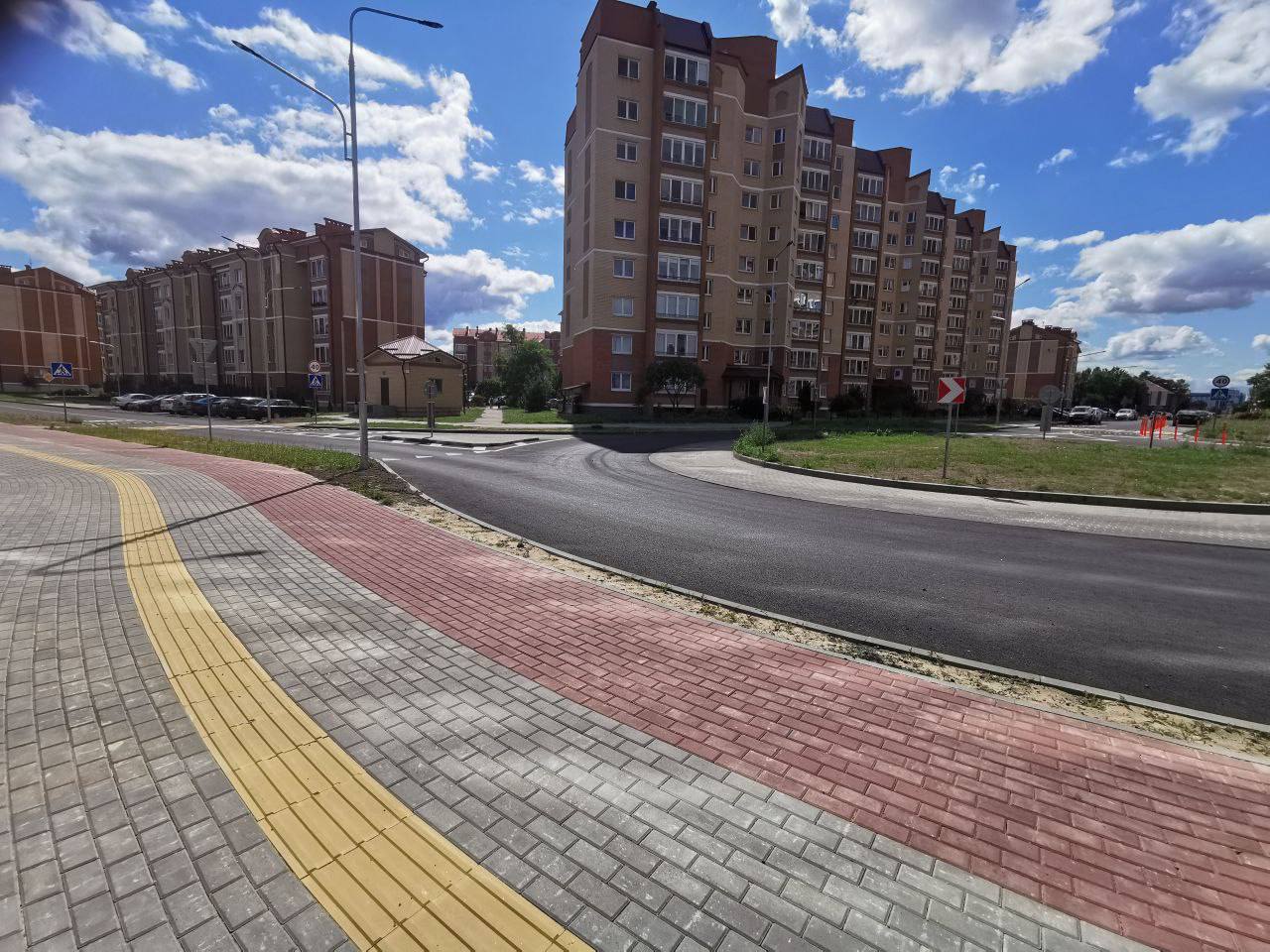 Прощай, старый перекрёсток — на переулке Брестских дивизий появилось кольцо!