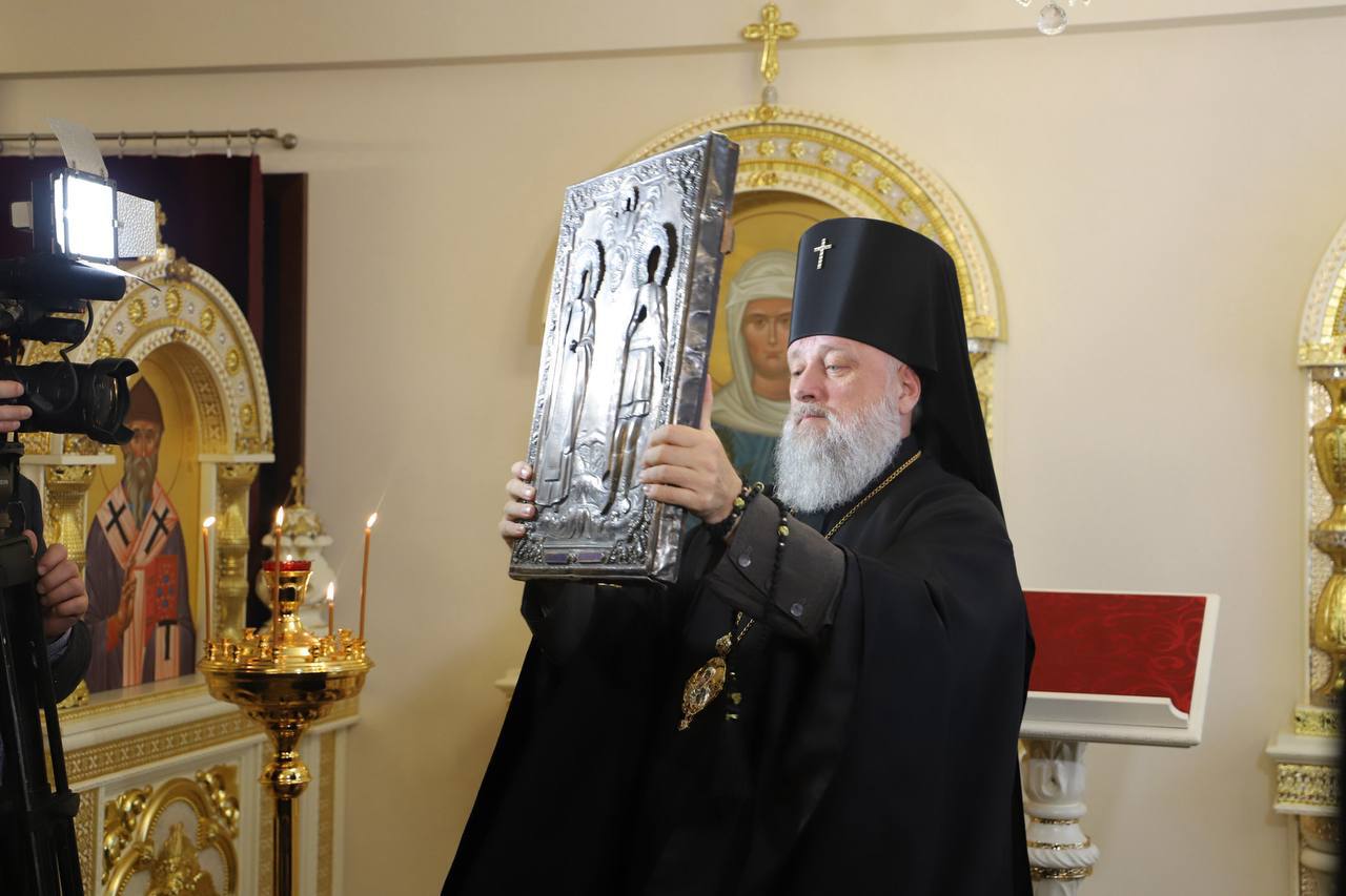 Изъятая таможней икона обрела новый дом в Брестской епархии