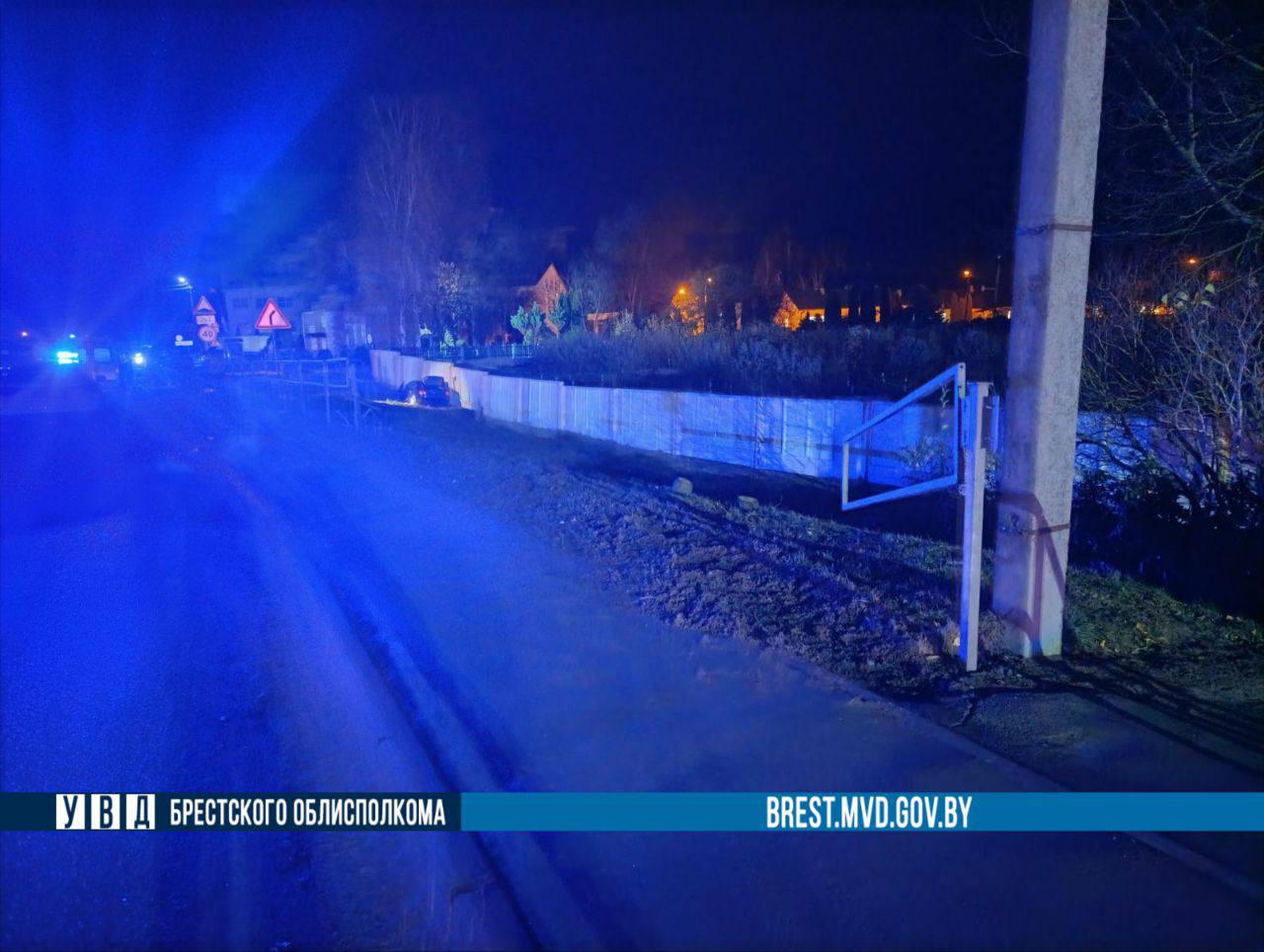 В Пинском районе в аварии погиб пассажир BMW — пьяный водитель не пострадал