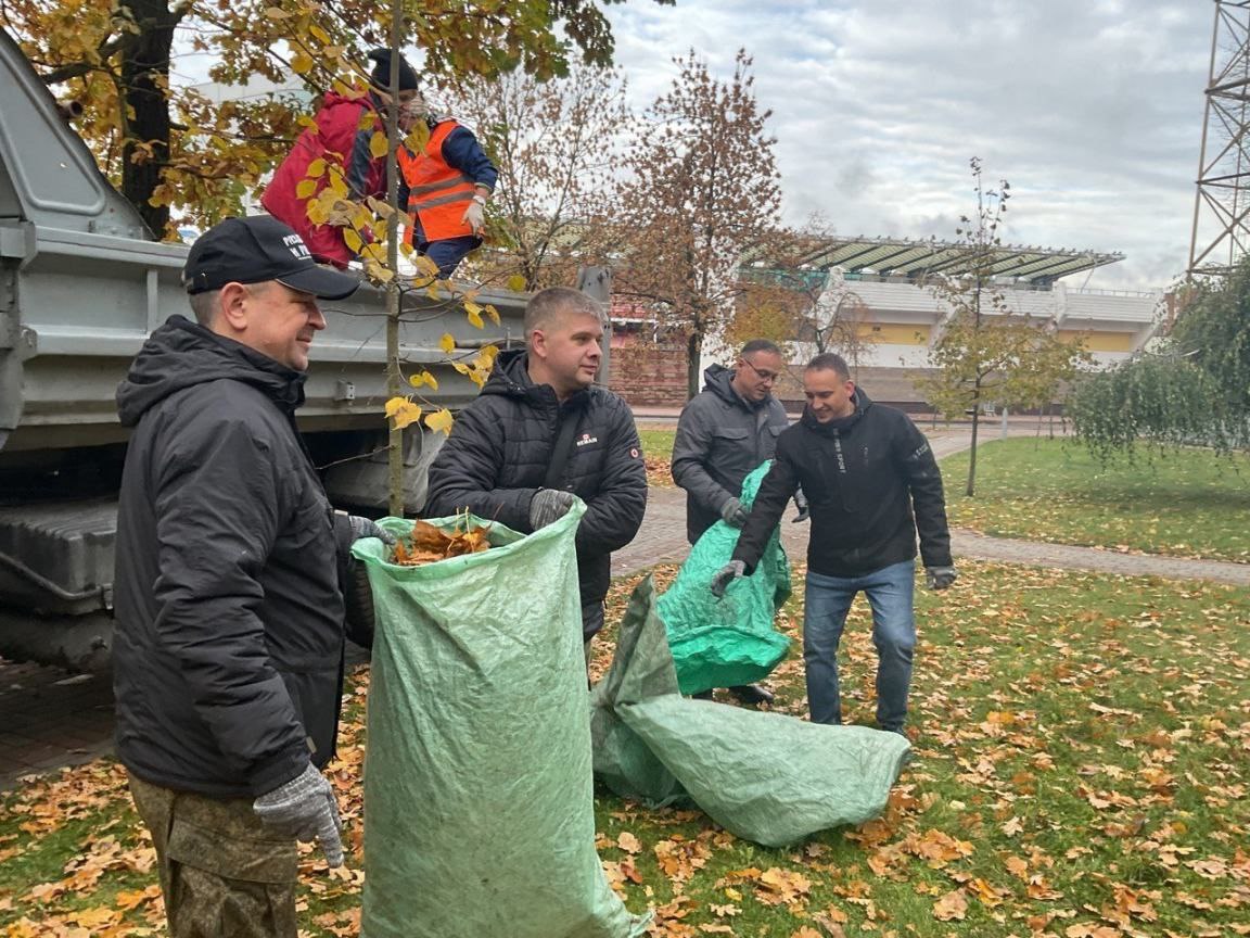 Субботник в Бресте