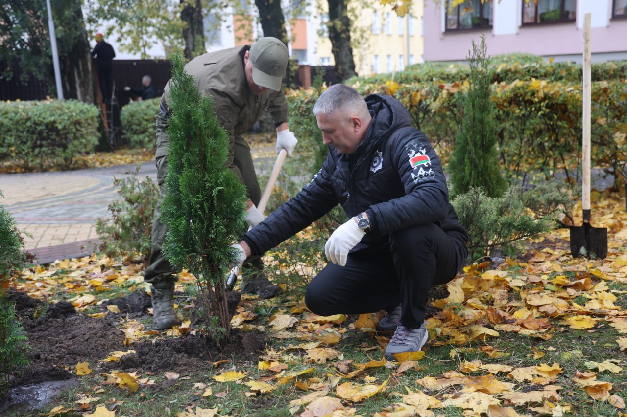 Субботник в Бресте