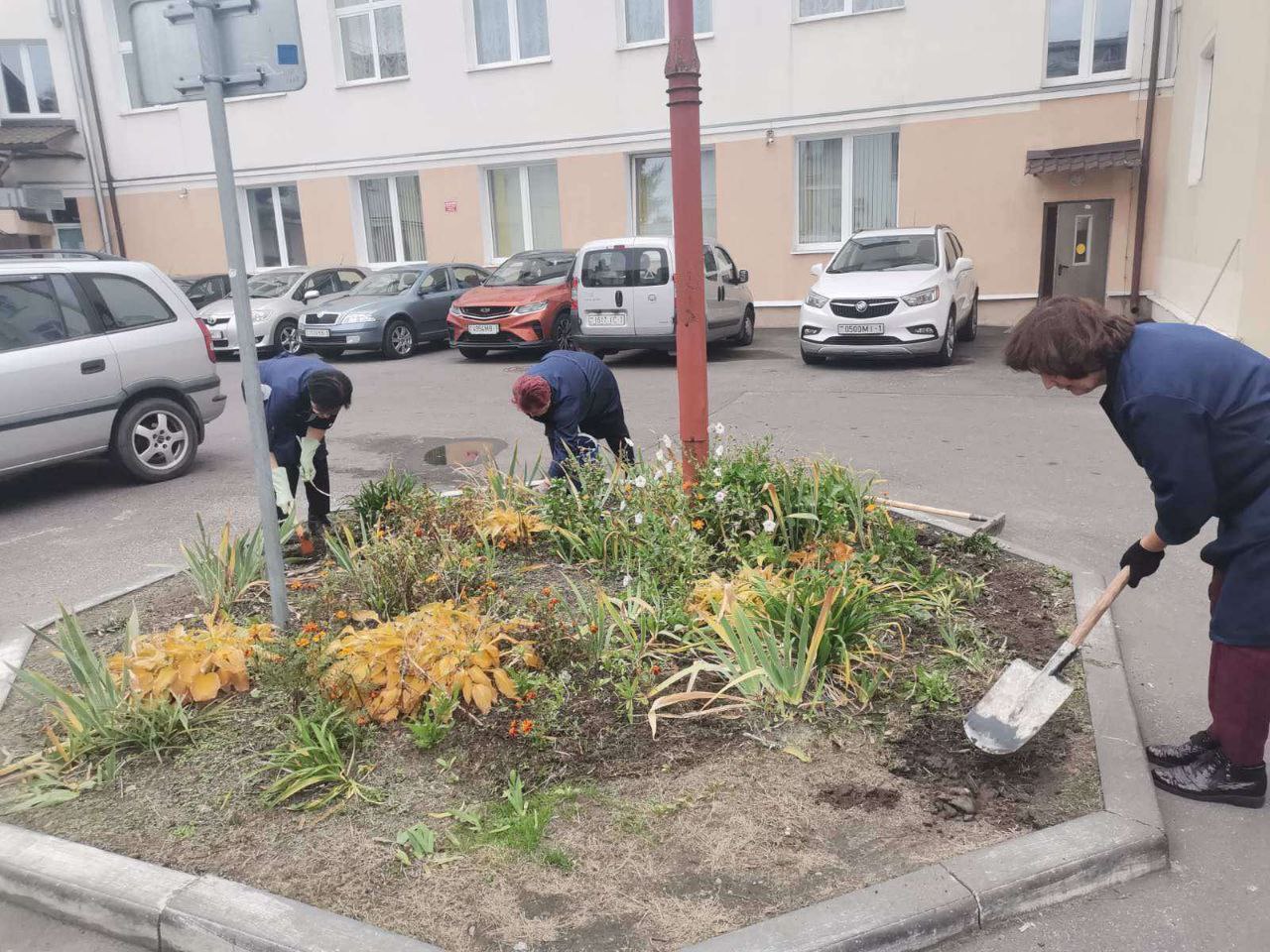 Субботник в Бресте