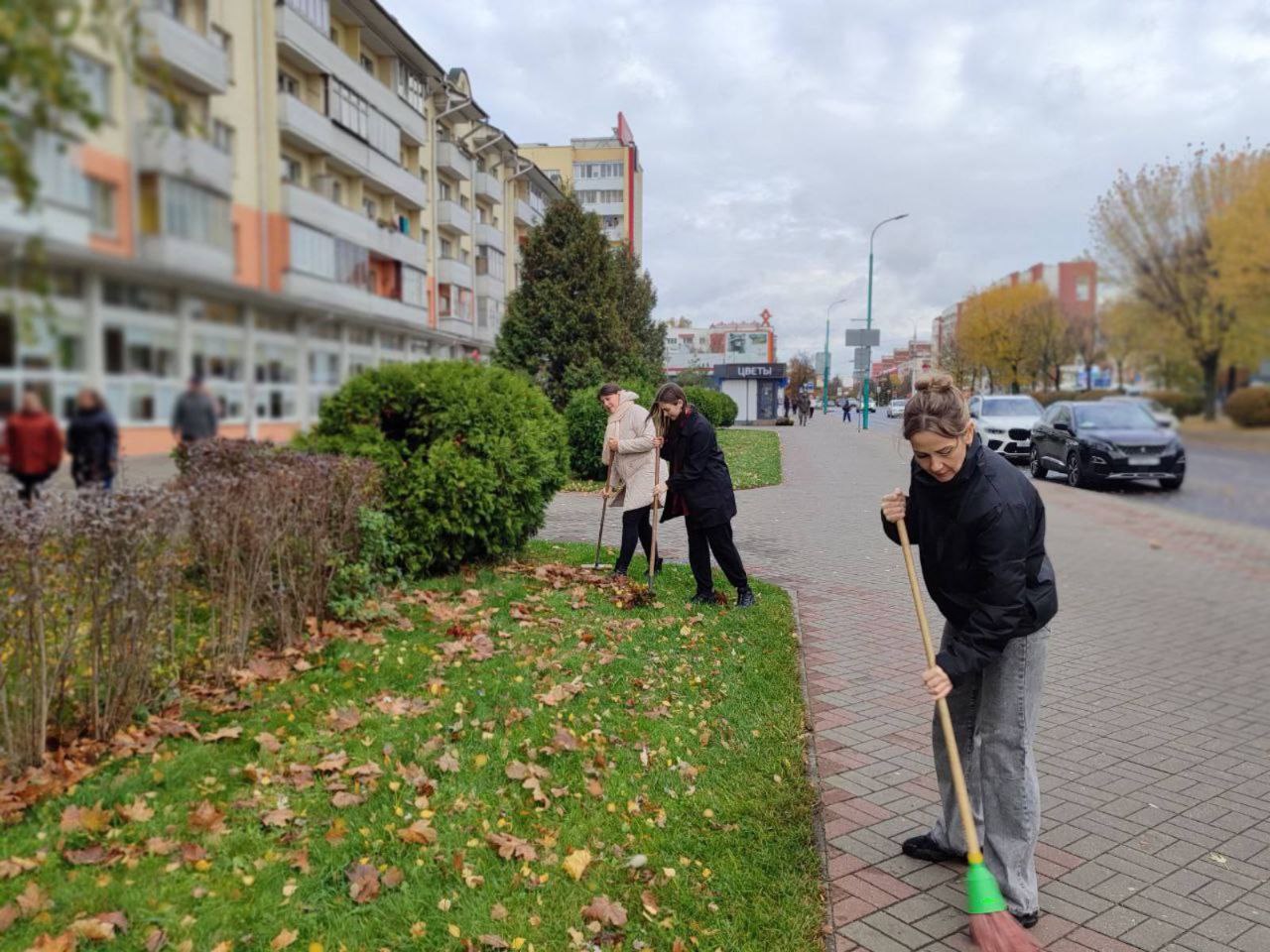 Субботник в Бресте