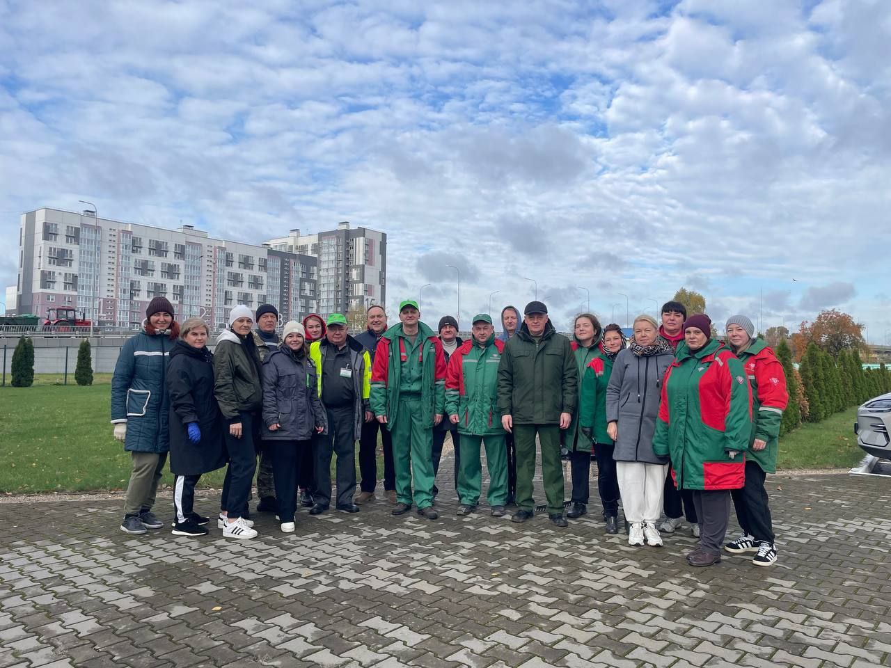 Субботник в Бресте