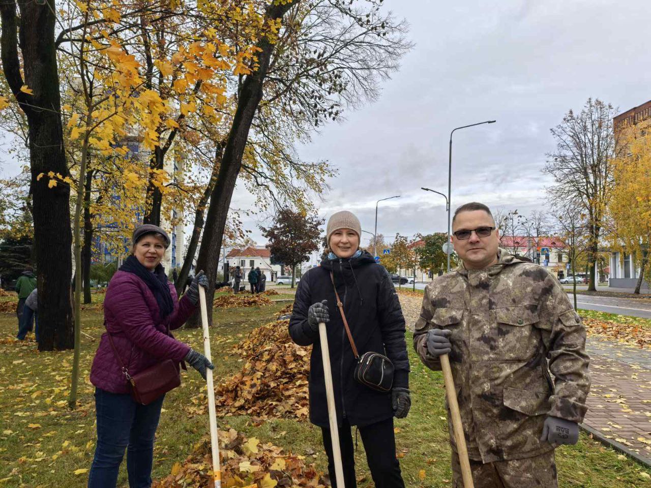 Субботник в Бресте