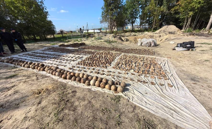 В Жабинковском районе нашли яму, куда фашисты бросали живых детей