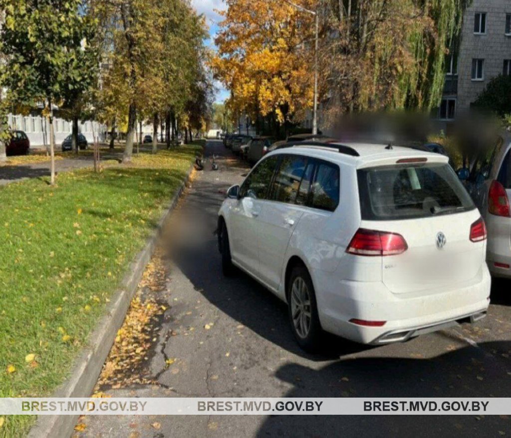 В Бресте мотоциклист попал в больницу — вот что произошло