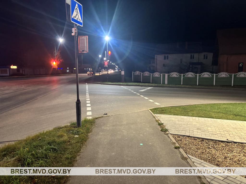 В Кобрине на пешеходном переходе сбили женщину