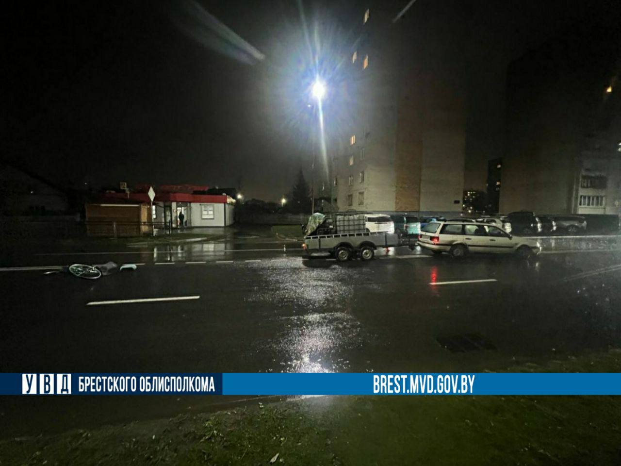 В Бресте 25‑летний водитель сбил 76‑летнюю велосипедистку
