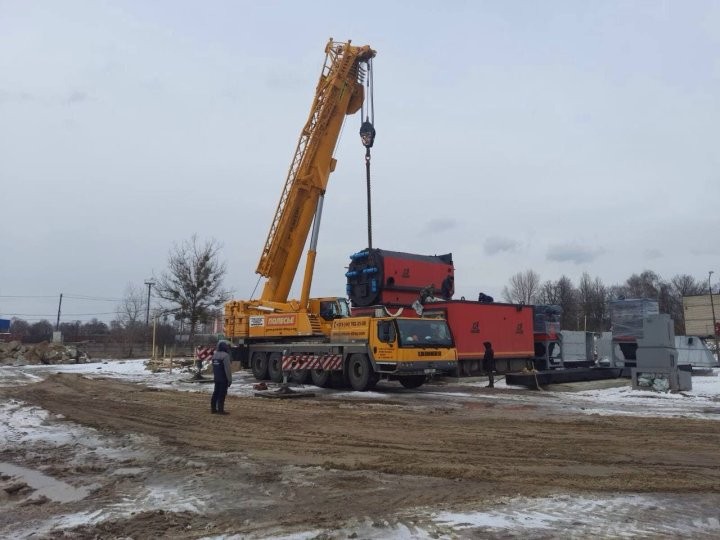 В Бресте идет строительство новой твердотопливной котельной