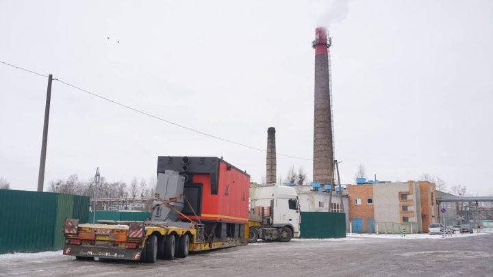 В Бресте идет строительство новой твердотопливной котельной