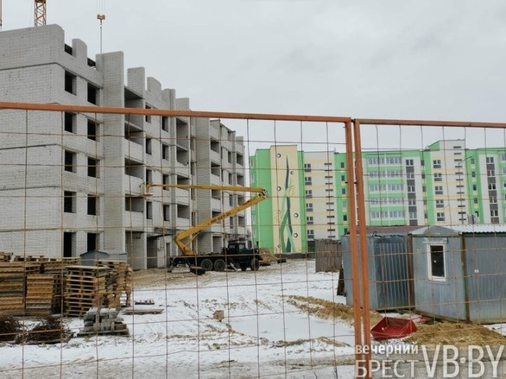 В Жабинке форсируют строительство девятиэтажек. В приоритете – новоселы-брестчане