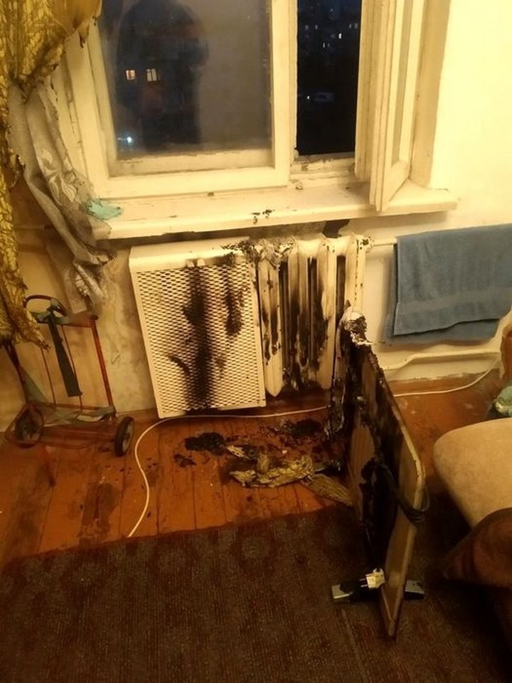 В Бресте на Молодогвардейской в общежитии был пожар