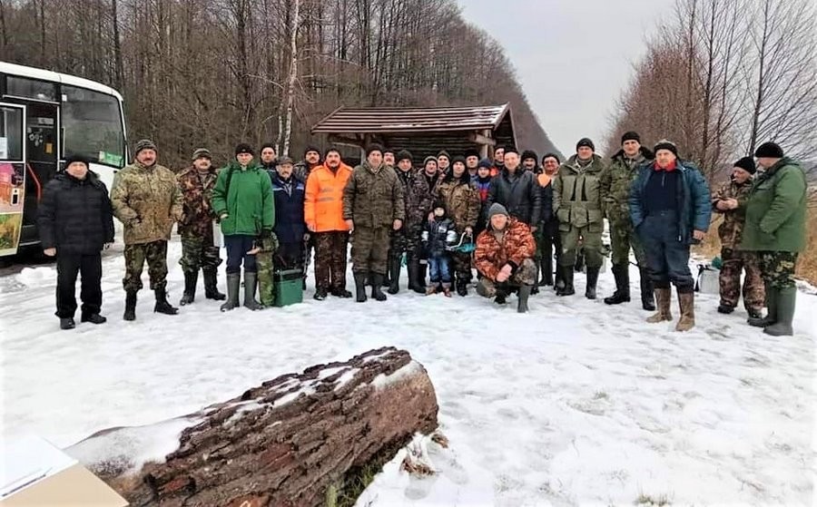 Зимняя рыбалка прошла в Беловежской пуще. Кто стал чемпионом?