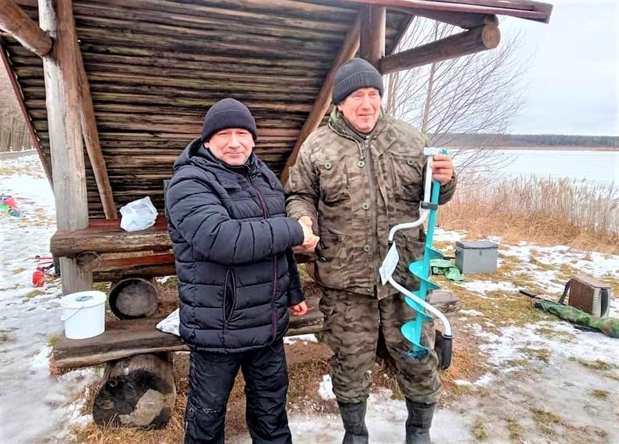 Зимняя рыбалка прошла в Беловежской пуще. Кто стал чемпионом?