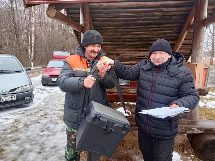 Зимняя рыбалка прошла в Беловежской пуще. Кто стал чемпионом?