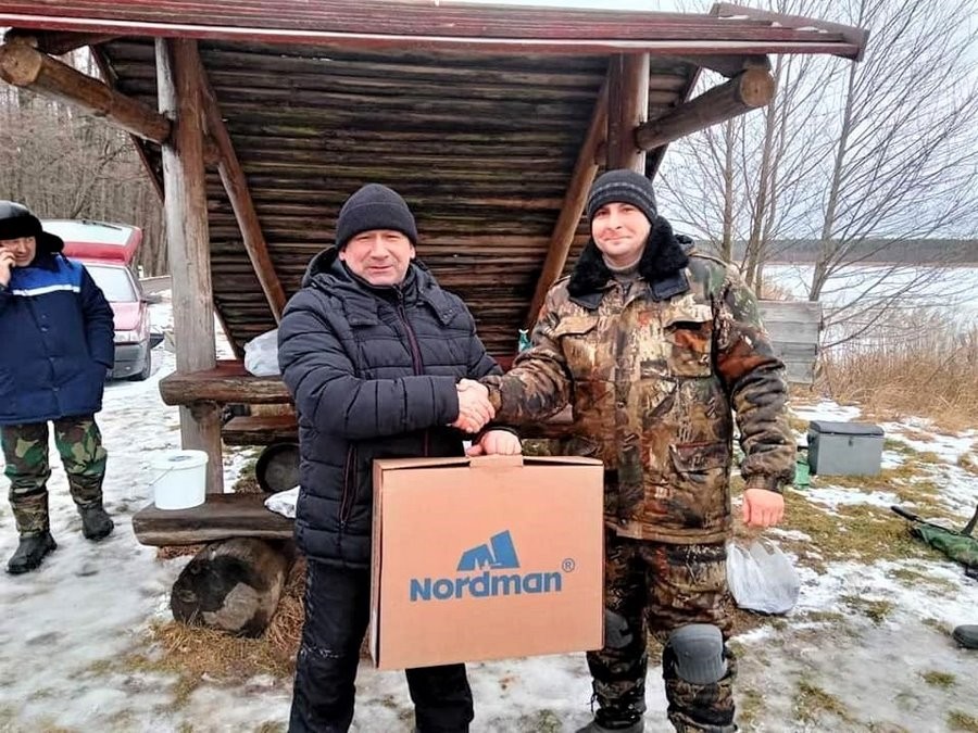 Зимняя рыбалка прошла в Беловежской пуще. Кто стал чемпионом?