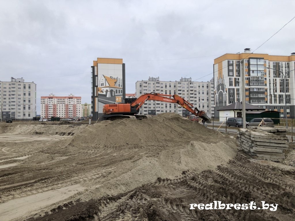 Детский сад на 350 мест строят в микрорайоне «ЮЗМР-5» в Бресте