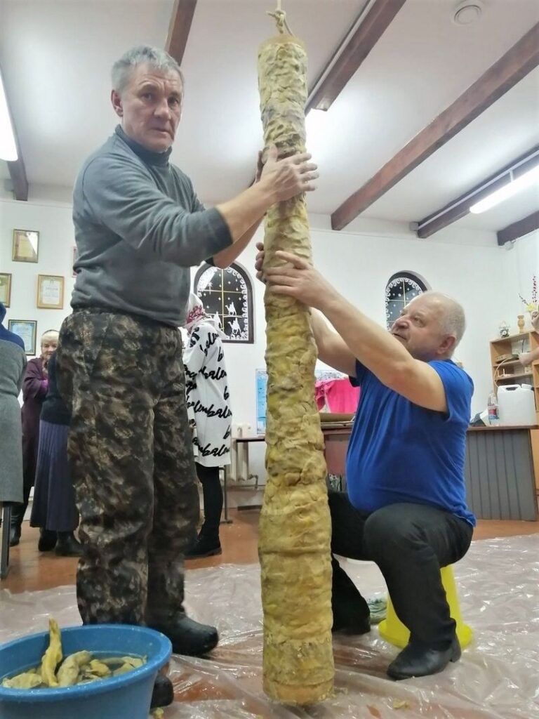 В этом году на 3 кг выросла «Братская свеча» Беловежского (Брестская область)